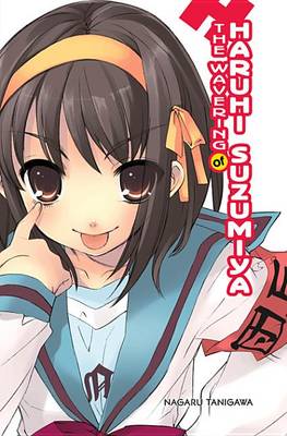 Book cover for The Wavering of Haruhi Suzumiya