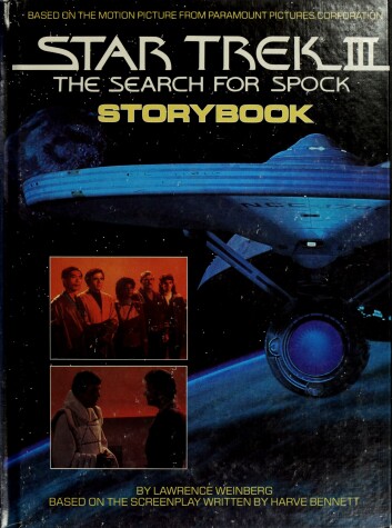 Book cover for Star Trek III, the Search for Spock