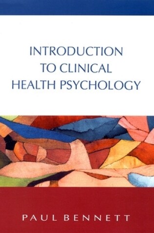 Cover of Introduction To Clinical Health Psychology