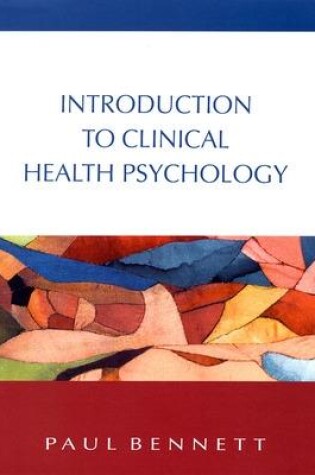 Cover of Introduction To Clinical Health Psychology