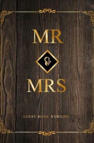 Cover of Mr & Mrs Wedding Guest Book