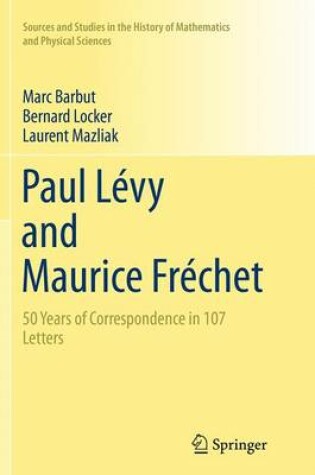 Cover of Paul Lévy and Maurice Fréchet