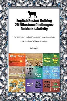 Book cover for English Boston-Bulldog 20 Milestone Challenges