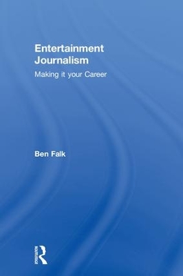 Book cover for Entertainment Journalism