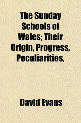 Cover of The Sunday Schools of Wales; Their Origin, Progress, Peculiarities,