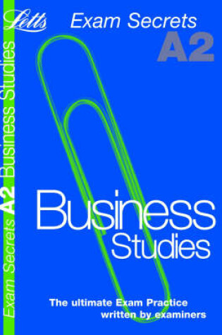 Cover of A2 Exam Secrets Business Studies