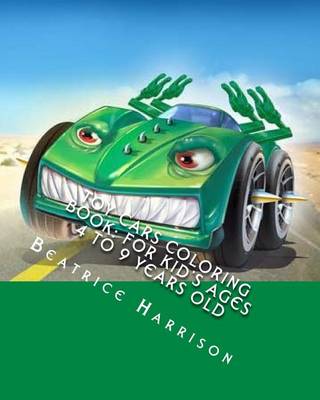 Book cover for Toy Cars Coloring Book