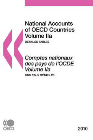 Cover of National Accounts of OECD Countries 2010, Volume IIa, Detailed Tables