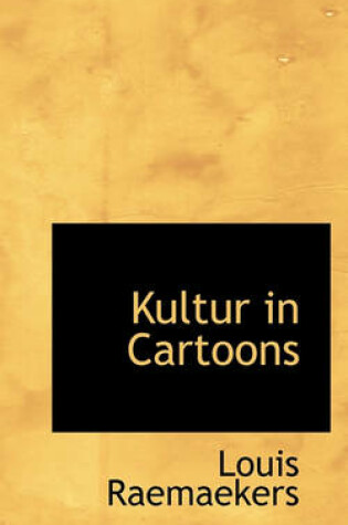 Cover of Kultur in Cartoons