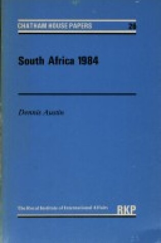 Cover of South Africa, 1984