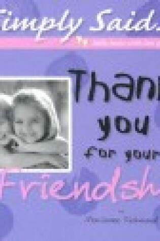 Cover of Thank You for Your Friendship