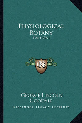 Book cover for Physiological Botany Physiological Botany