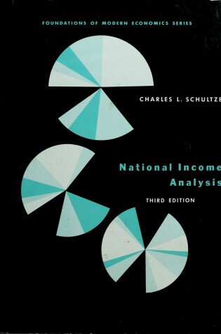 Cover of National Income Analysis