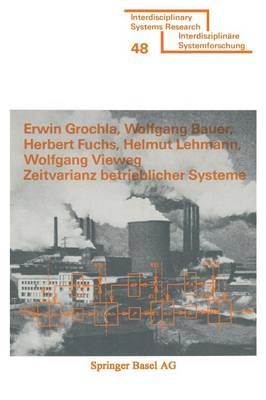 Book cover for Zeitvarianz betrieblicher Systeme