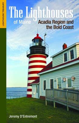 Book cover for The Lighthouses of Maine