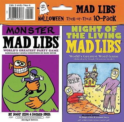 Book cover for Mad Libs: Halloween Trick or T