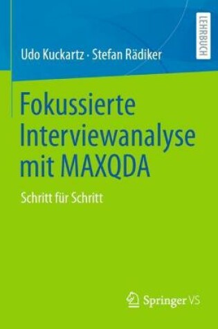 Cover of Fokussierte Interviewanalyse mit MAXQDA