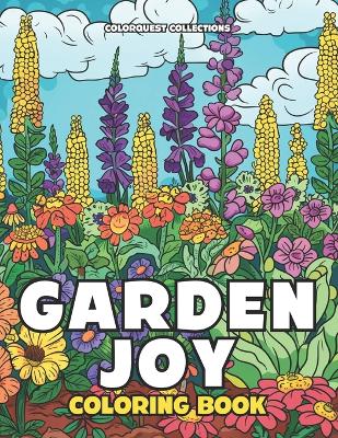 Book cover for Garden Joy Coloring Book