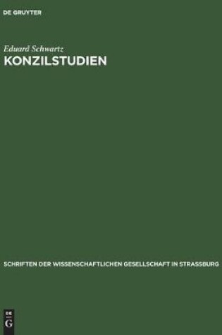 Cover of Konzilstudien