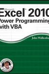 Book cover for Excel 2010 Power Programming with VBA