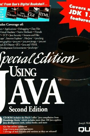 Cover of Using Java 1.1 Special Edition