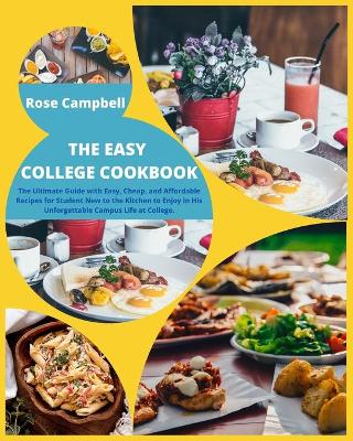 Book cover for The Easy College Cookbook