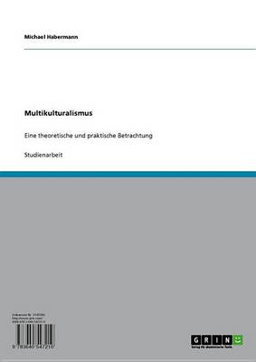 Book cover for Multikulturalismus