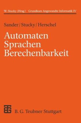 Cover of Automaten Sprachen Berechenbarkeit