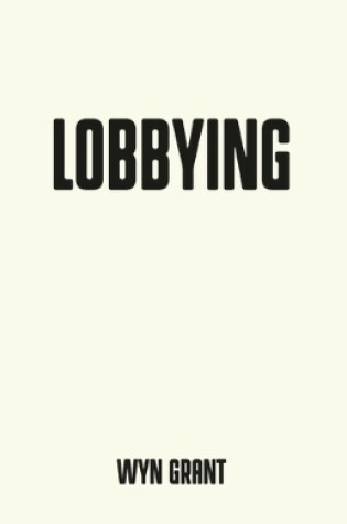 Cover of Lobbying