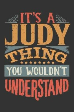 Cover of Its A Judy Thing You Wouldnt Understand