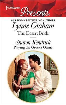 Book cover for The Desert Bride & Playing the Greek's Game