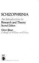 Book cover for Schizophrenia