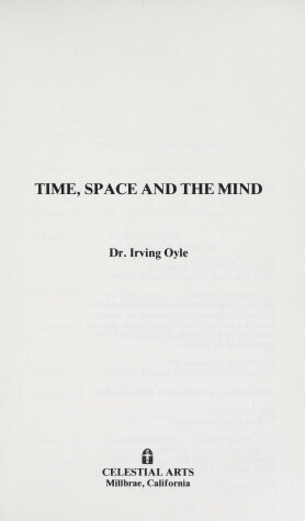 Book cover for Time Space and the Mind