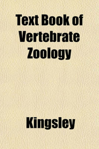 Cover of Text Book of Vertebrate Zoology