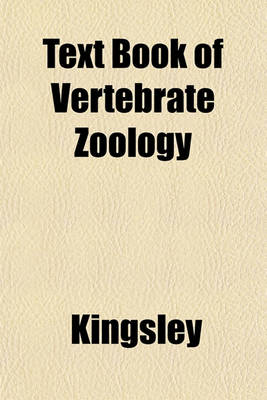 Book cover for Text Book of Vertebrate Zoology