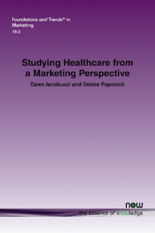 Cover of Studying Healthcare from a Marketing Perspective