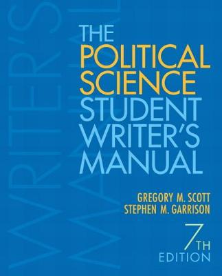 Book cover for Political Science Student Writer's Manual, The (Subscription)