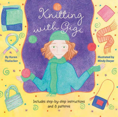 Book cover for Knitting with Gigi