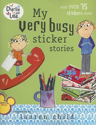 Book cover for My Very Busy Sticker Stories