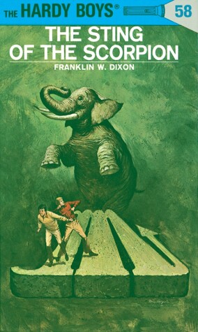 Book cover for Hardy Boys 58: The Sting of the Scorpion