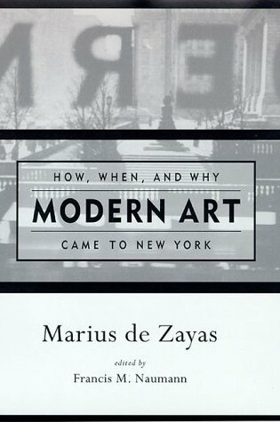 Cover of How, When and Why Modern Art Came to New York