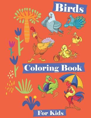 Book cover for Birds Coloring Book for Kids