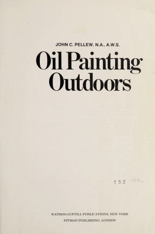 Cover of Oil Painting Outdoors