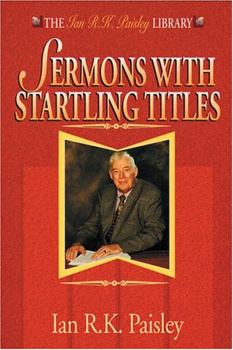 Book cover for Sermons with Startling Titles