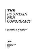 Book cover for The Fountain Pen Conspiracy