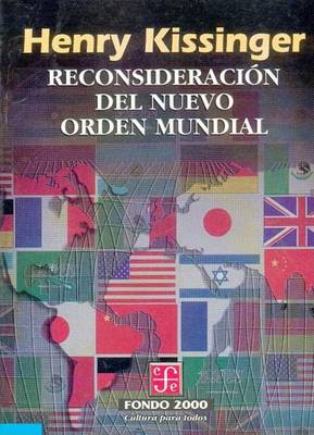 Book cover for Reconsideracion del Nuevo Orden Mundial