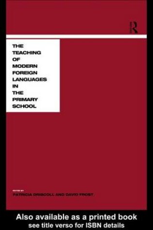 Cover of Teaching Modern Languages in the Primary School
