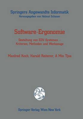 Cover of Software-Ergonomie