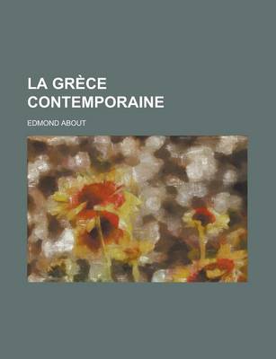 Book cover for La Grece Contemporaine