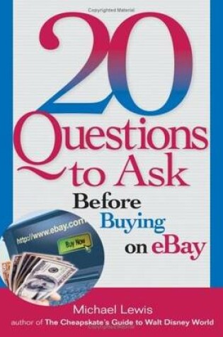 Cover of 20 Questions to Ask Before Buying on eBay